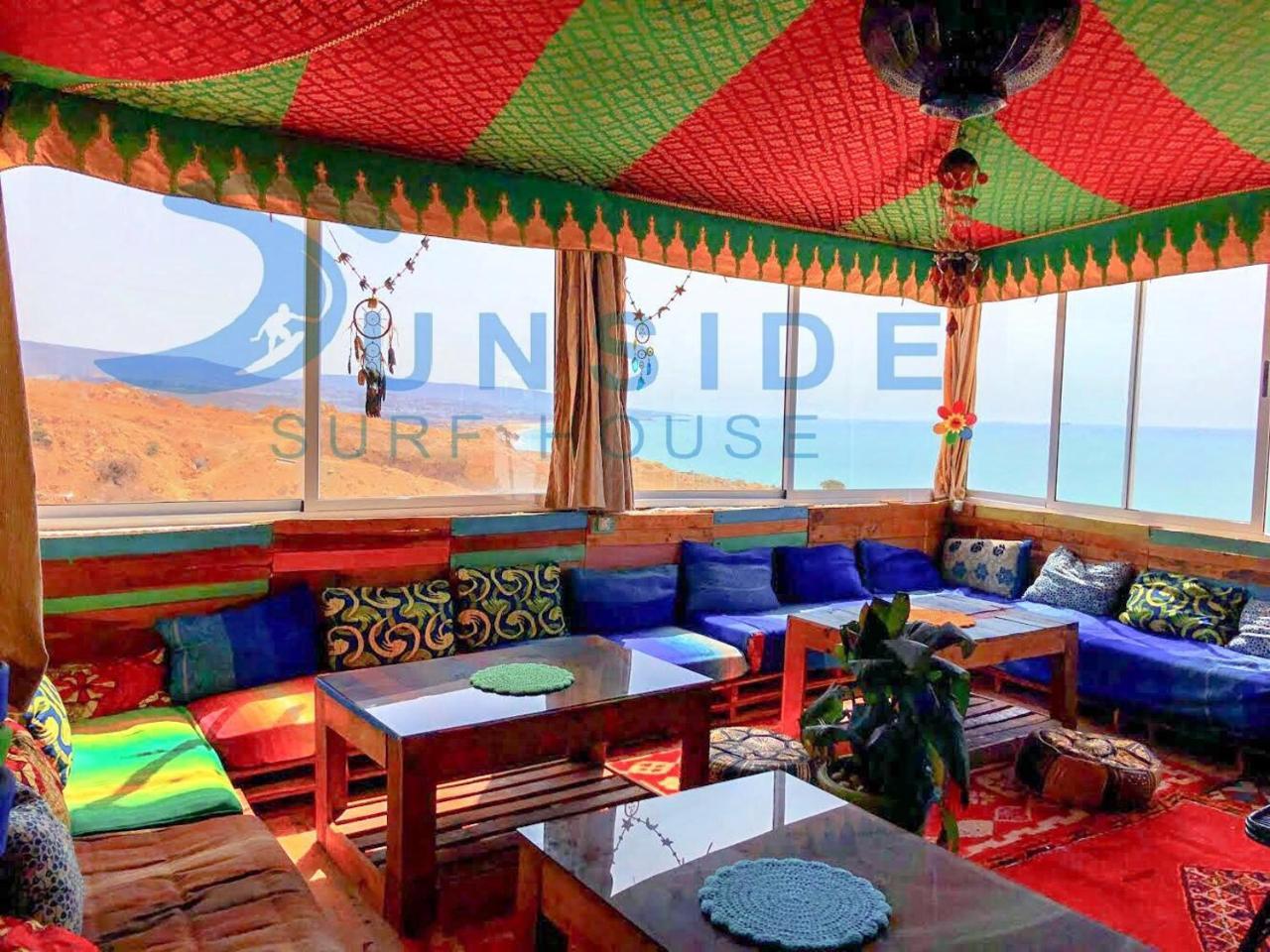 Хостел Sunside Surf House Тагазут Экстерьер фото